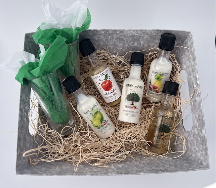 Beer and Snack Crate – Apple Blossom Gift Baskets