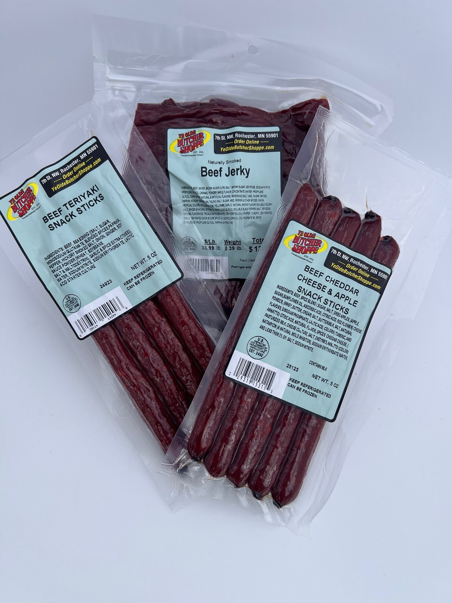 Ye Olde Butcher Shoppe Jerky & Beef Sticks